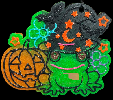 Hoppy Halloween Freshie