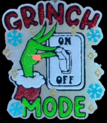 Flip the Grinch Freshie